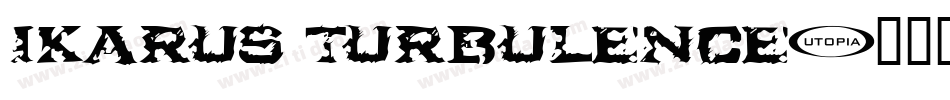 Ikarus Turbulence字体转换